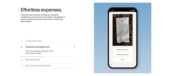 Ramp | Corporate Cards and Finance Automation That Scales - Landing design inspiration