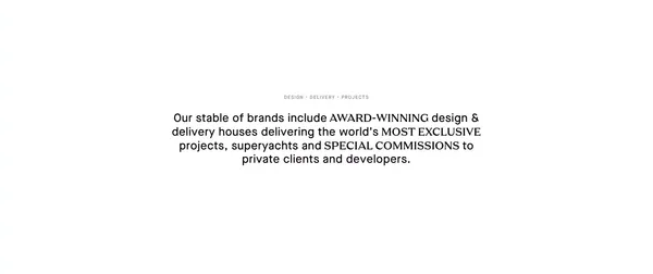 Allect | International Design Group - Landing design inspiration