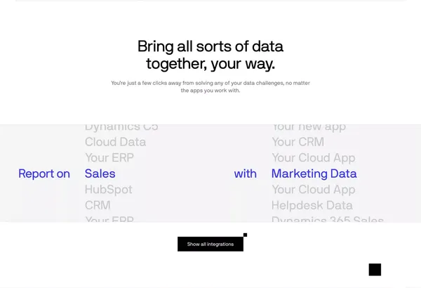 eOne Solutions - Landing design inspiration