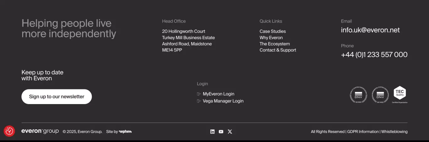 Footer