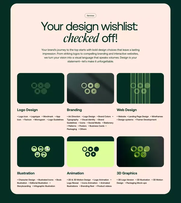 Wegrow - Landing design inspiration