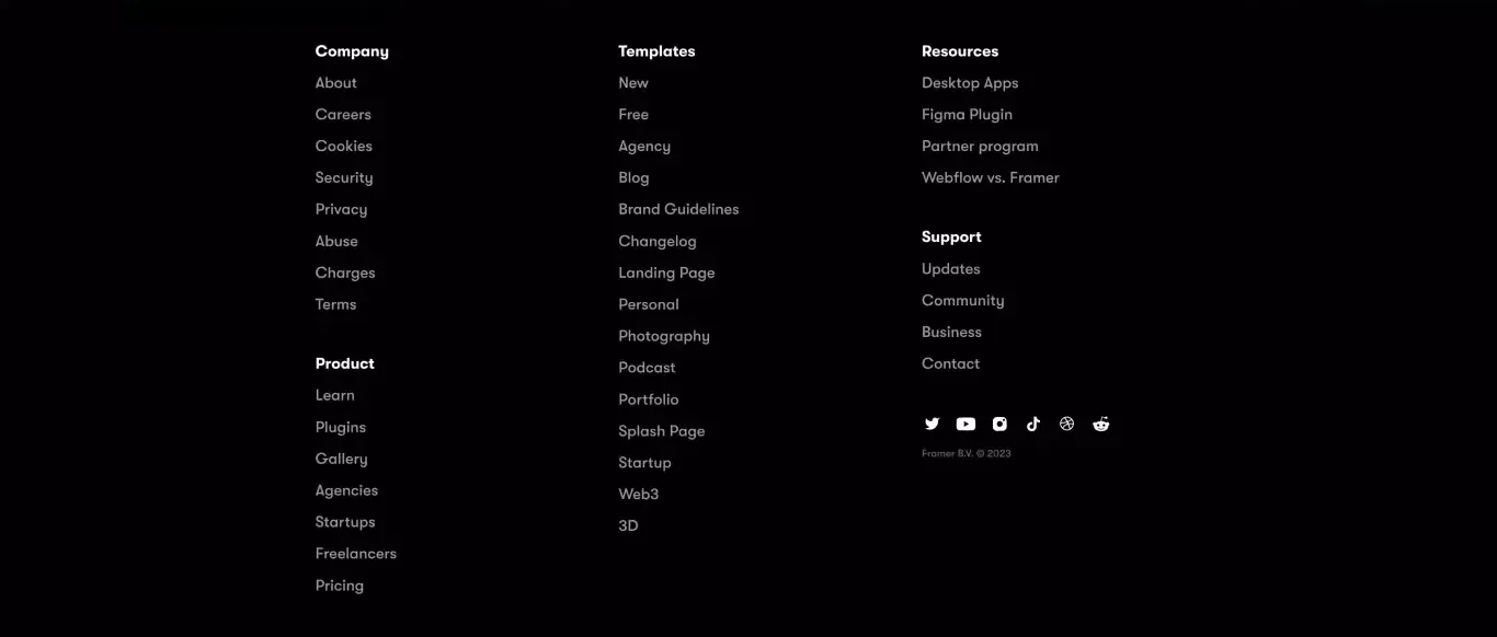 Footer