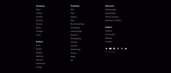Framer â  Design and ship your dream site. Zero code, maximum speed. - Landing design inspiration