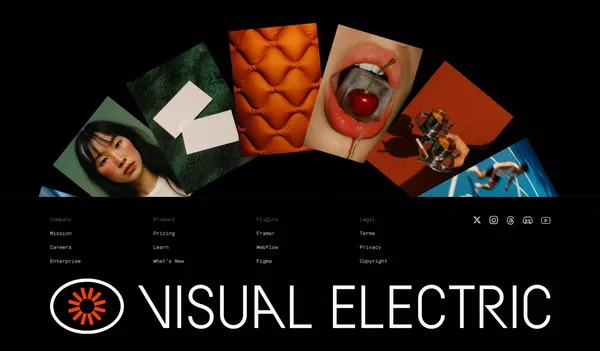 Visual Electric - Generate AI Images & Videos - Landing design inspiration