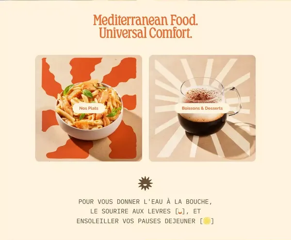 CALA - Du Soleil Dans Vos Assiettes - Landing design inspiration