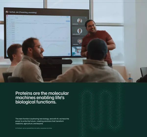 Profluent - Landing design inspiration