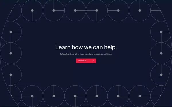 SentiLink | The fraud experts - Landing design inspiration