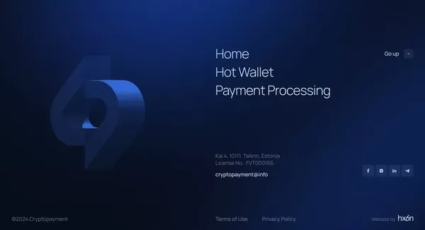 Crypto Payment Processor & Solutions: Accept Crypto Payments - Landing design inspiration