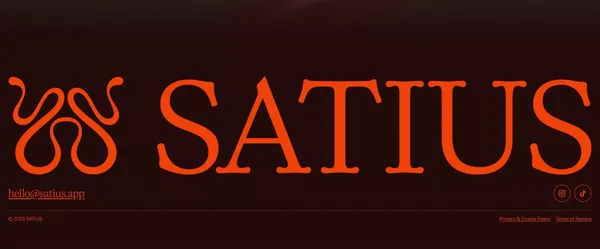 Satius – The Renaissance of Community - Landing design inspiration
