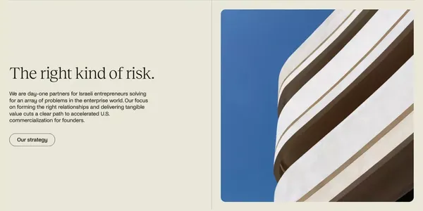 Joule Ventures - Landing design inspiration