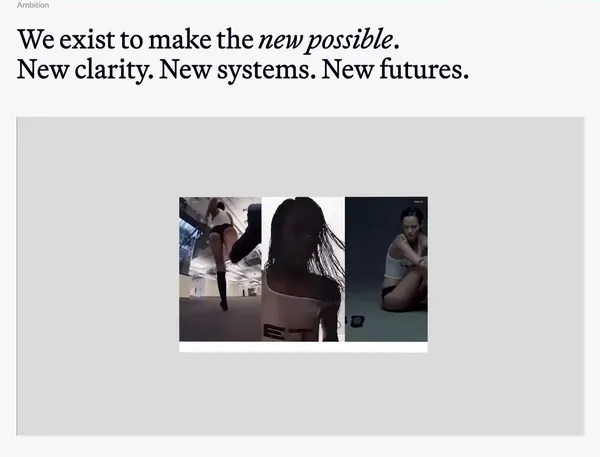 New Studio | New York Brand Transformation Studio - Portfolio design inspiration