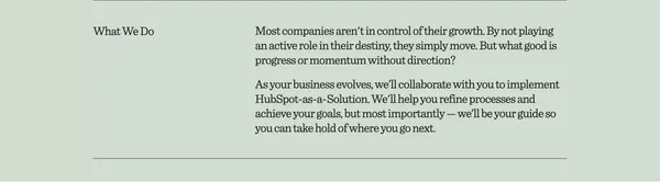 Mole Street - HubSpot Elite Solutions Partner Agency - Landing design inspiration