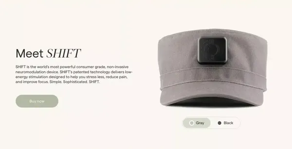 Fluxwear — Mentally and Physically ‍Recover with SHIFT - Landing design inspiration