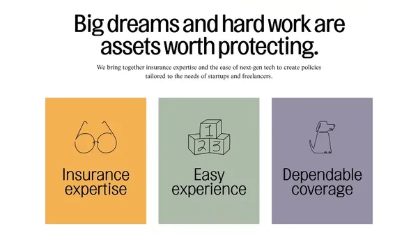 StartSure - Landing design inspiration