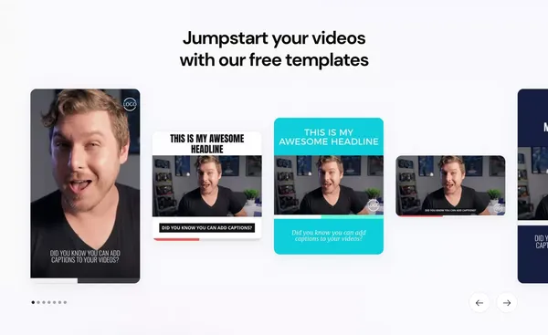 Zubtitle – Add Subtitles to Video, Edit, & Repurpose Content - Landing design inspiration