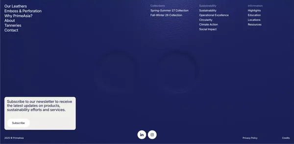 PrimeAsia - Landing design inspiration