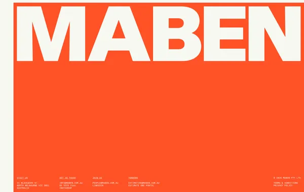 Maben – Specialist commercial construction firm - Portfolio design inspiration