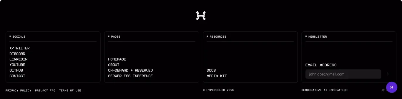 Footer
