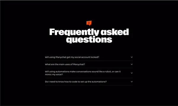 Chat Marketing Made Easy with Manychat - Landing design inspiration