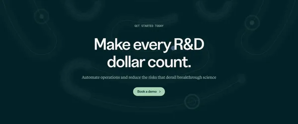 Intelligent management platform for R&D - Orchestra - Landing design inspiration