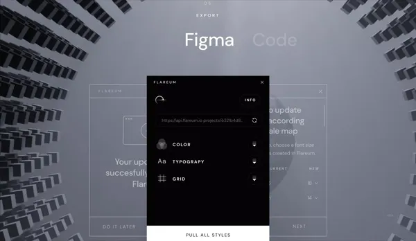 Flareum - Design System Builder - Landing design inspiration