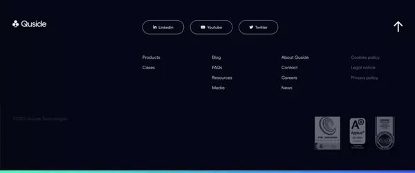 Quside – QRNGs for advanced solutions - Landing design inspiration