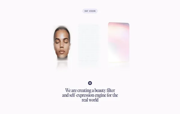 Overlay | The Future of Beauty is Automated - Landing design inspiration