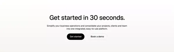 Bonsai - Business management software - Landing design inspiration