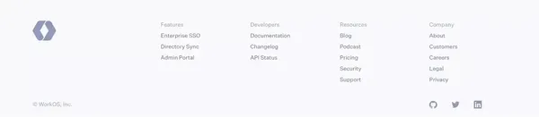 WorkOS — Your app, Enterprise Ready. - Landing design inspiration