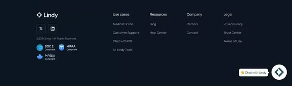 Lindy.ai — Meet Your AI Assistant - Landing design inspiration