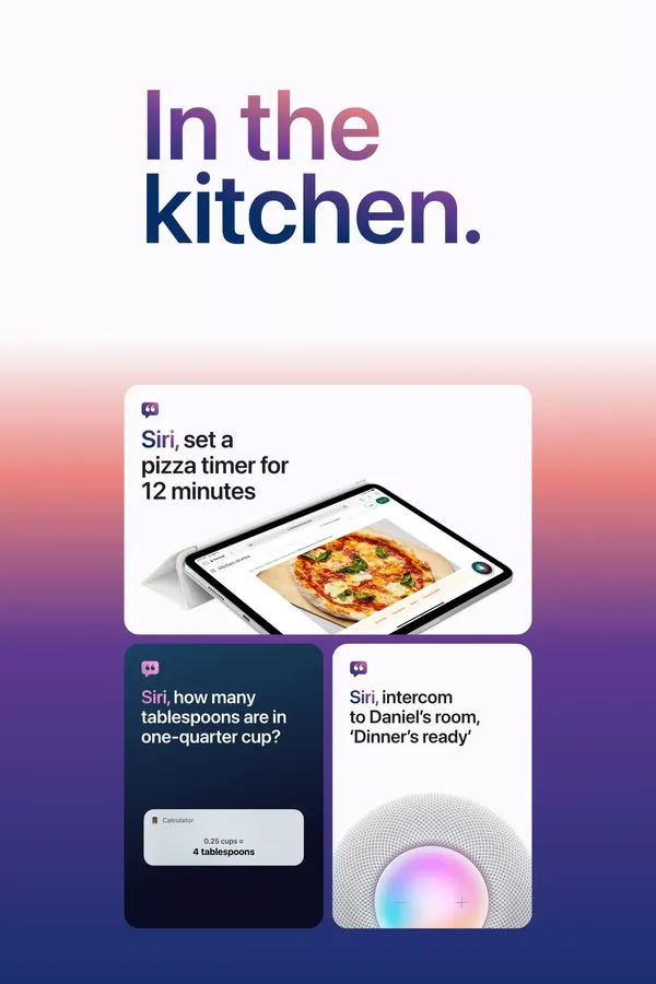 Siri - Apple - Landing design inspiration