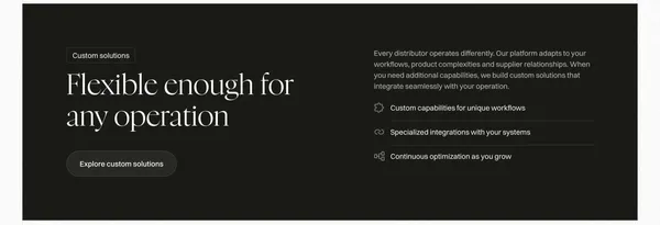 Automate Food Distribution with AI Agents | Burnt - Landing design inspiration
