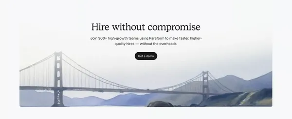 Paraform - Landing design inspiration