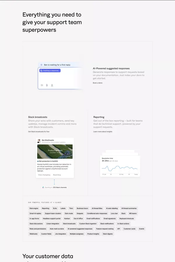 Plain - unify, simplify, and supercharge your techncial support - Pricing design inspiration