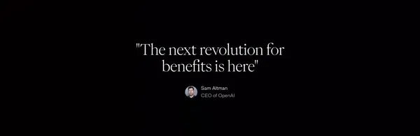 Modern Benefits for Modern Workforce - Landing design inspiration