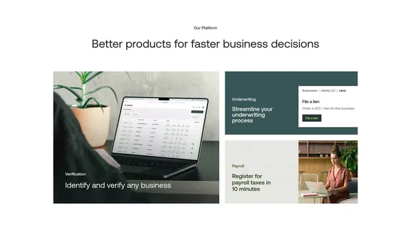 Middesk | Leading Business Identity Platform - Landing design inspiration