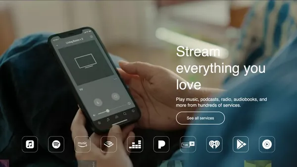 Sonos | Wireless Speakers and Home Sound Systems - Landing design inspiration