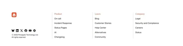 All-in-one incident management platform | incident.io - Landing design inspiration