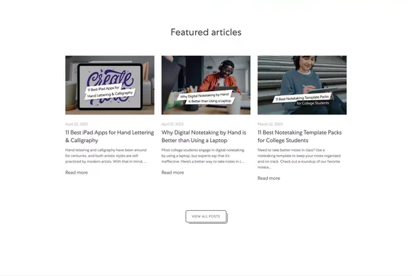 Paperlike | Official Online Store - Landing design inspiration
