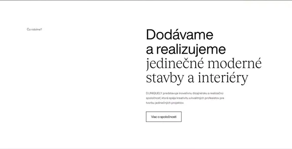 D.Uniquely - Landing design inspiration