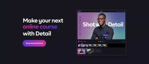 Detail â Capture everything - Landing design inspiration