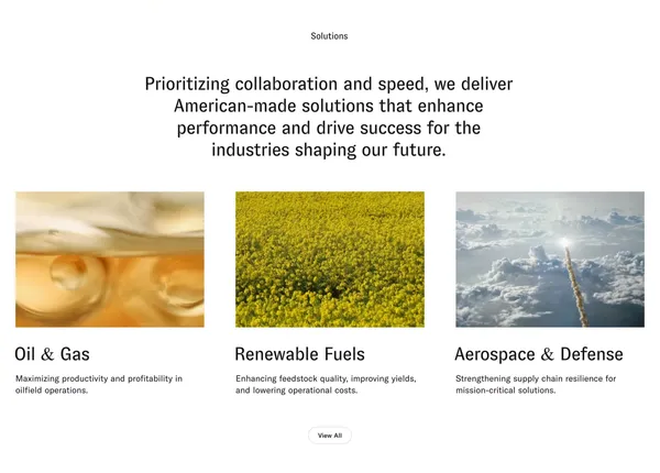 Solugen - Landing design inspiration