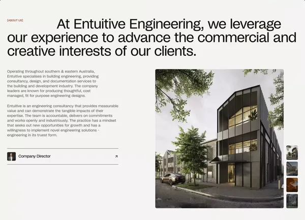 Entuitive | Structural & Civil Engineering - Landing design inspiration