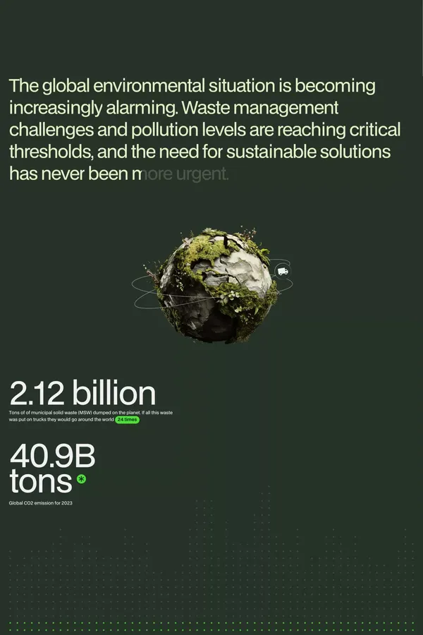 Saapro – Revolutionary Mobile Waste Management Solution - Landing design inspiration