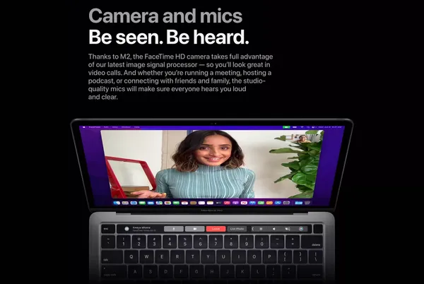 MacBook Pro 13-inch - Apple - Landing design inspiration