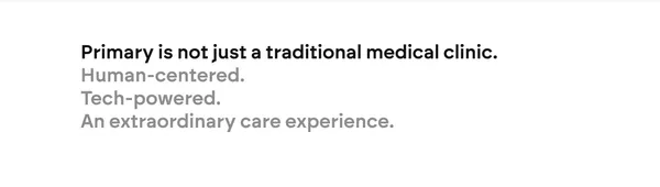 Primary - Your modern medical practice. - Landing design inspiration