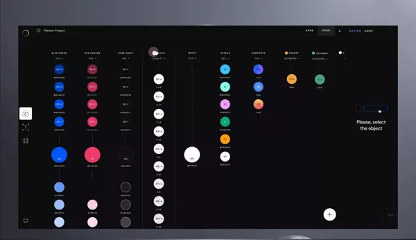Flareum - Design System Builder - Landing design inspiration