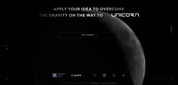 Home - Sigma Software Labs - Landing design inspiration