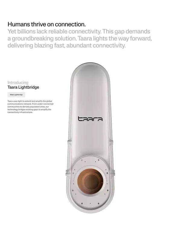 Taara - Landing design inspiration
