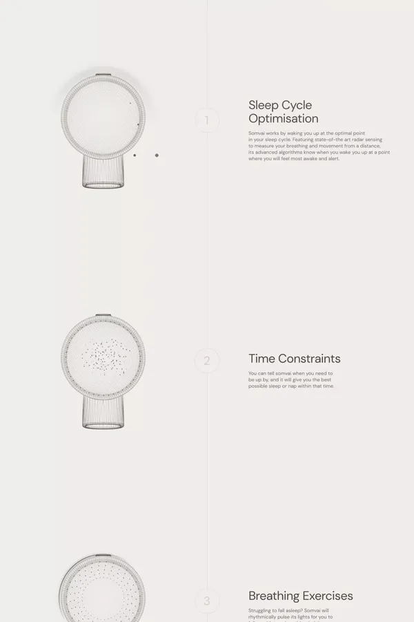 Somvai - Landing design inspiration